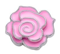 10 Stück Vintage Metall Nähen Knöpfe Jacken Knöpfen Runde Ersatz Knöpfe Trachtenknöpfe Mit Rosenmotiv Zum AnnäHen Kleider Reparatur Von Jacken,mäntel, Kleider -rosa-25mm