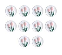 10 Stücke Kunststoff Knöpfe Knöpfe Kinder,kinderknöpfe Babyknöpfe Abnehmbarer Kleidungsknöpfe Für Mädchen Und Jungen-weiß-17.5mm