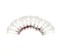 10 Teile/Beutel 16G Ohr Helix Tragus Knorpel Klar Bioflex Cz Kristall Labret Monroe Lippenring Set Ohrring Stud Body Piercing Schmuck Practical and Attractive