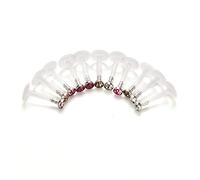 10 Teile/beutel 16G Ohr Helix Tragus Knorpel Klar Bioflex Cz Kristall Labret Monroe Lippenring Set Ohrring Stud Body Piercing Schmuck Schönes Design