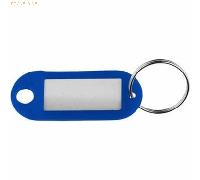 10 x Alco Schlüsselanhänger Kunststoff VE=10 Stück dunkelblau