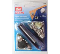Prym 390211 Druckknopf Nieten-Druckknopf-Verschluss