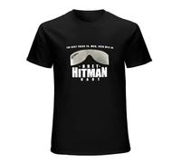 100% Cotton Sportswear Tee Plus Size Men's T Shirt Bret Hart Hitman Best There is was Ever Will Be Topss BlackXL Black XL