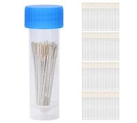 100 Edelstahlnatteln mit Großem Auge, sticknadeln ohne spitze, sticknadeln ohne spitze 28