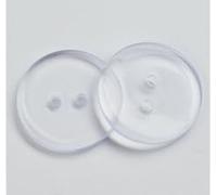 100 edle Harzknöpfe 11mm rund transparent 2-Loch Knopf Knöpfe Knöpfe aus Harz zum annähen basteln nähen Jackenknöpfe Bastelknöpfe Zweilochknöpfe Zweilochknöpfe