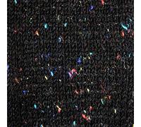 100 g Flotte Socke, Tweed Classic, 4 Fach (Schwarz)