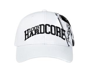 100% Hardcore Herren Strapback Cap Kappe United We Stand, White, One Size