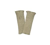 100% Merino-Woll-Baby-Kleinkind-Armstulpen gestrickte Fäustlinge, beige, 5-6 Jahre