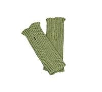 100% Merino-Woll-Baby-Kleinkind-Armstulpen gestrickte Fäustlinge, grün, 5-6 Jahre