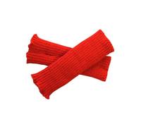 100% Merino-Woll-Baby-Kleinkind-Armstulpen gestrickte Fäustlinge, rot, 5-6 Jahre