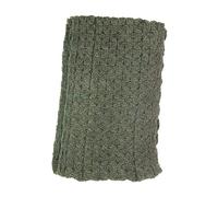 100% Merino Wolle Aran Handwerk Honeycomb Schal Armeegrün 64