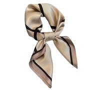 100% Pure Mulberry Silk Square Scarf for Hair 70x70cm Women Silk Neckerchief Head Wrap Scarf