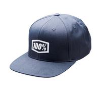 100% Snapback Kappe Kids Icon grau