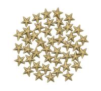 100 Stück 8/10/15 mm Stern-Kupfernieten Metall-Ledernieten Hotfix-Strasssteine zum Aufbügeln auf Kleidung Hot Fix Stud Punk Spikes DIY Taschen(Bronze,8mm)