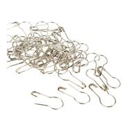 100 Stück bunte Sicherheitsnadeln aus Metall zum Stricken, Verriegeln, Marker-Clip, Kürbisform, zum Stricken und Basteln