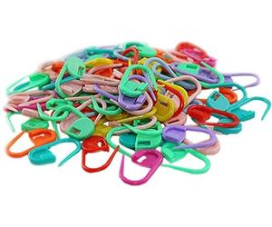 100 Stück gemischte Farben, Häkelnadeln, Nähen, Marker, Nadeln, Clips, Marker, Knitting Stitch, Counter Pins, Haken