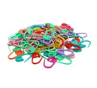 100 Stück gemischte Farben Stricken Häkeln Verriegelung Maschenmarkierer Handwerk Nadel Clip Marker Halter Stricken Stichzähler Sicherheitsnadeln