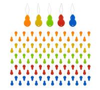 100 Stück Nadeleinfädler，nähnadeln Einfädelhilfe， Einfädler Haare Kordelzug Einfädler Kunststoff Hand Nähen Werkzeug ， Knopffädelhilfe Einfädler DIY Einfache Stickerei Nadeleinfädler（mehrfarbig）