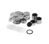 100 STÜCKE 25-58 MM Magnet Kühlschrank Knopf Abzeichen DIY Herstellung Materialien Magnetische Kühlschrank Abzeichen Teile Für die DIY-Bastelproduktion(58mm Strong Magnet Button)