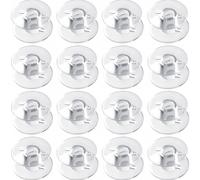 100 transparente Nähmaschinenspulen aus Kunststoff, Universalgröße für Brother, Singer, Kenmore, Janome und die meisten anderen Nähmaschinen