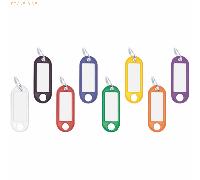 100 x Wedo Schlüsselanhänger mit Ring 18mm sortiert