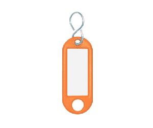 100 x WEDO Schlüsselanhänger - orange.