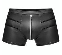 1001-kleine-Sachen at Boxer-Short H006 Herren Boxershort Wetlook-Short Herrenslip Unterhosen in schwarz von Noir Handmade Dessous (S=4)