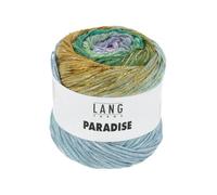 100g "Paradise"- Farbe 17 - Verlauf grün/ocker/flieder - leichtes, sommerliches Garn in den herrlichsten Farben