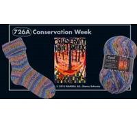 100g Sockenwolle Opal Hundertwasser III - Conservation Week - 3201