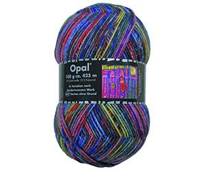 100g Sockenwolle Opal Hundertwasser III - Garten ohne Grund - 3205
