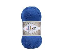 100g Strickgarn ALIZE DIVA Sommerwolle Häkelgarn Wolle Sommer Stricken Häkeln