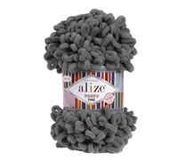 100g Strickgarn ALIZE Puffy Fine, Fingerstrick Fingerstrick-Wolle ohne Nadel