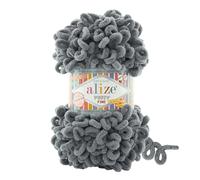 100g Strickgarn ALIZE Puffy Fine, Fingerstrick Fingerstrick-Wolle ohne Nadel