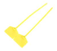 100PCS Zip Ties, Kunststoff Einweg-Schloss, 120mm selbstverriegelnde Krawatte Koffer Tasche el Tag für Schränke und Schubladen - Baby Proofing Cabinet Lock, Self Locking el(Gelb)