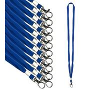 100Stk Nackenband Schlüsselband Kinder Schlüsselbänder Schlüsselband Lang Pantone Schlüsselbänder Neck Lanyard Strip Schlüsselbund Band Ausweishülle Namensschilder Schlüsselanhänger Band Umhängeband