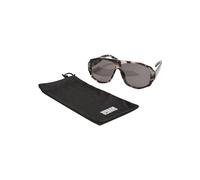 Urban Classics Unisex Sonnenbrille 101 Sunglasses UC TB3731 Grey Leo/Black One Size