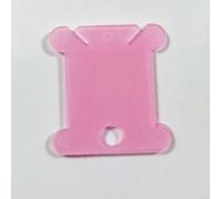 102050PCS Kunststoff-Spulen mit Wickelbrett für einfaches Fadenmanagement bei Heimwerker- und Stickprojekten (10 rosa)