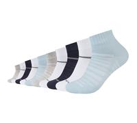 10er Pack camano Mesh Ventilation Quarter Socken 5081 - angel falls 39-42