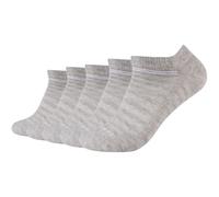 10er Pack camano Mesh Ventilation Sneakersocken 9200 - fog melange 43-46