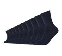 Camano Unisex Socken Damen & Herren (10x Paar) Classics mit Baumwolle blau 35-38