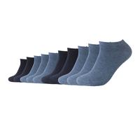 10er Pack camano Red Classic Sneakersocken 5500 - denim melange 35-38