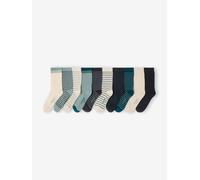 10er-Pack Kinder Socken BASIC smaragdgrün Gr. 27/30 von Vertbaudet