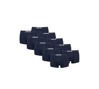 10er Pack Levis Men Solid Basic Trunk Boxershorts Unterhose Pant Unterwäsche, Farbe:Navy, Bekleidungsgröße:XL