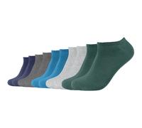 10er Pack s.Oliver Essentials Gekämmte Baumwolle Sneakersocken 7894 - bistro green 35-38