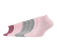 10er Pack s.Oliver Essentials Gekämmte Baumwolle Sneakersocken Kinder 0070 - heather rose 27-30