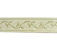 10m Mittelalter Borte Webband 35mm breit Farbe: Creme von 1A-Kurzwaren 35094-creme