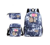 (11)3 stücke Kawaii Pusheen Katze Rucksäcke Cartoon Pusheen Cosplay Schulranzen Jungen Mädchen Penbag