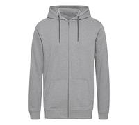 11 Project Nahim Herren Sweatjacke Kapuzenjacke Hoodie mit Kapuze, Größe:XXL, Farbe:Gray Melange (1840051)