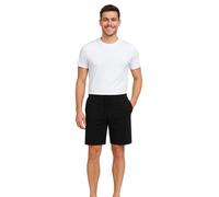 11 PROJECT Palamo Herren Sweat-Bermuda Freizeit Bermuda im Chino-Style 20716141 194007 Schwarz M