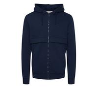 11 Project PRAnnir Herren Sweatjacke Cardigan Jacke mit Kapuze aus hochwertigem Baumwoll-Mix, Größe:3XL, Farbe:Dress Blues (194024)